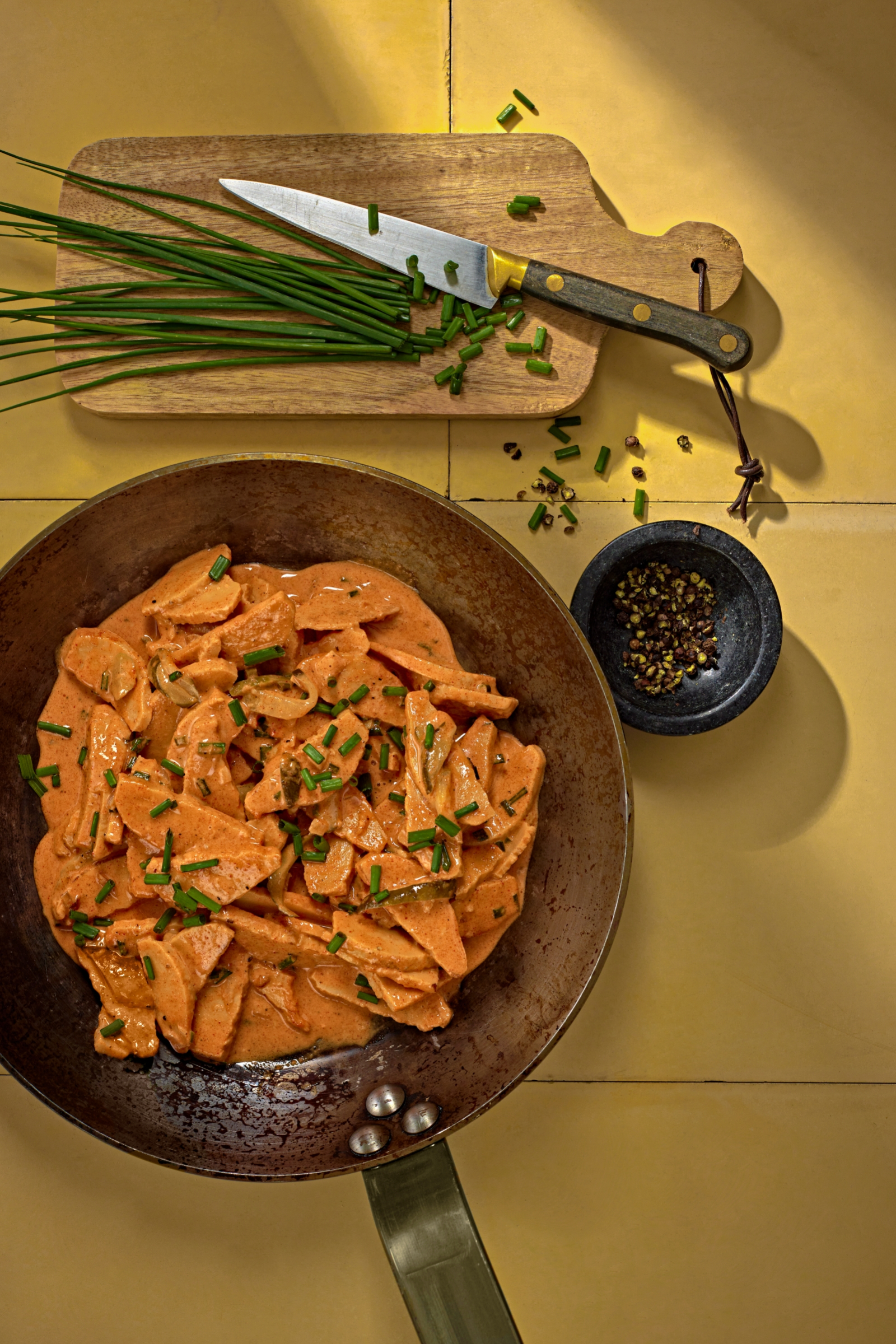 Bell pepper stir-fry